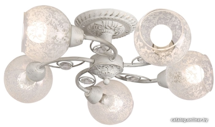 

Припотолочная люстра Arte Lamp Cristy A5028PL-5WH