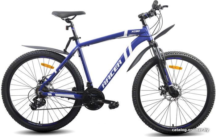 

Велосипед Racer XC90 27.5 р.20 2022 (синий/белый)