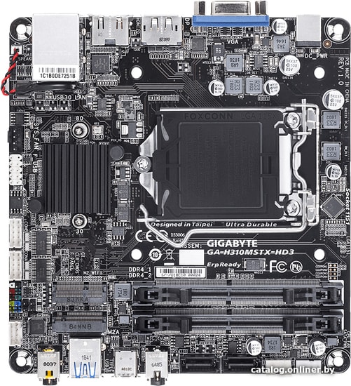 

Материнская плата Gigabyte GA-H310MSTX-HD3