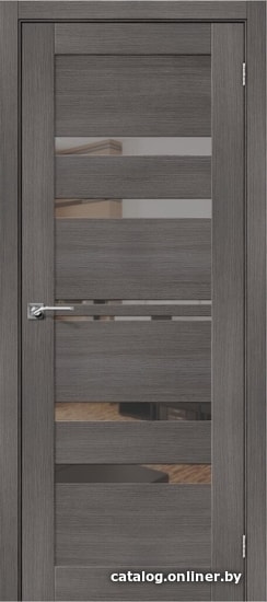 

Межкомнатная дверь el'Porta Порта-30 60x200 (Grey Veralinga Mirox Grey)