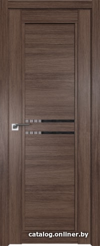 

Межкомнатная дверь ProfilDoors 2.75XN 90x200 (салинас темный, стекло дождь черный)