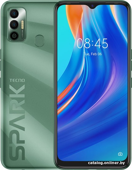 

Смартфон Tecno Spark 7 4GB/64GB (зеленый)