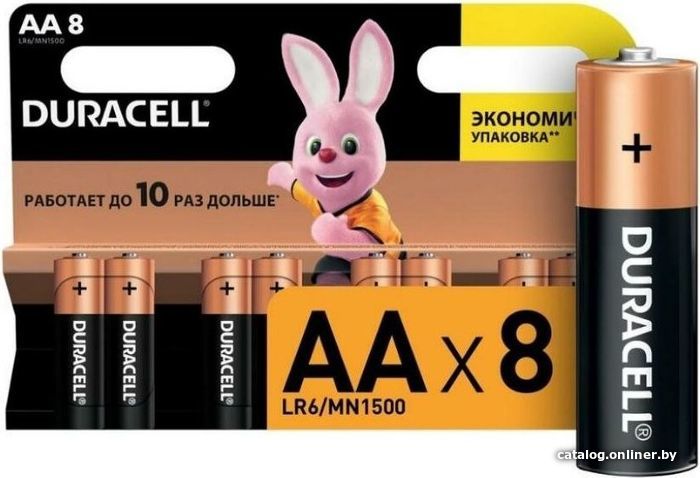 

Батарейка DURACELL Basic LR6 8 шт