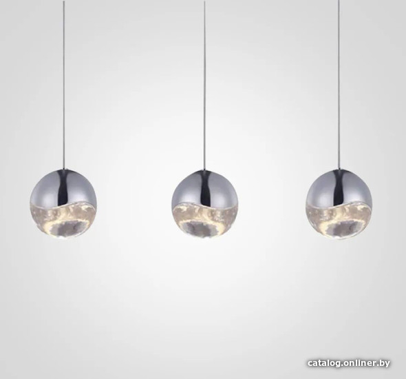 

Подвесная люстра ImperiumLoft Globo 3 SD3301-3 nickel 109522-30
