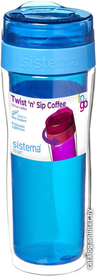 

Термокружка Sistema To-Go Кофе-с-собой 21478 0.49л (синий)