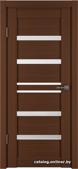 

Межкомнатная дверь IstokDoors Горизонталь-11 ДЧ 90x200 (каштан мелинга/светлое стекло)