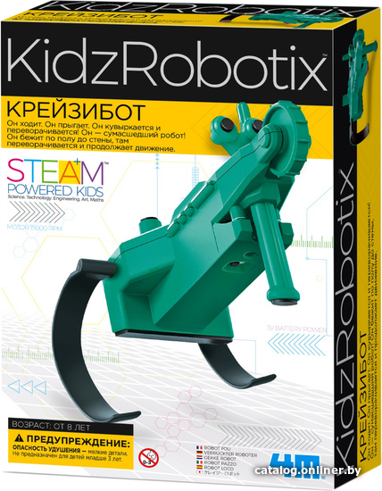 

Робот 4M KidzRobotix Крейзибот 00-03393