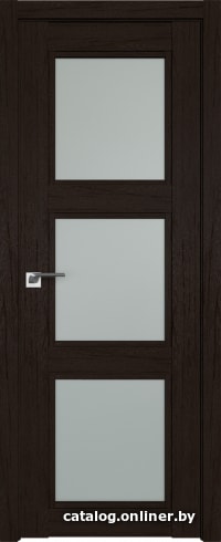 

Межкомнатная дверь ProfilDoors 2.27XN 80x200 (дарк браун, стекло матовое)
