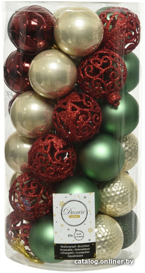 

Елочная игрушка Kaemingk Микс 029235 (37 шт)