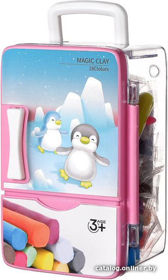 

Набор для лепки Miniso 6944 (розовый холодильник)
