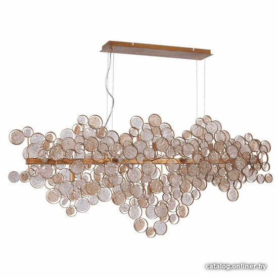 

Подвесная люстра Crystal Lux Deseo SP15 L1400 Gold