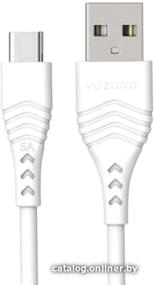 

Кабель Yozoro U20 Type-C (1.2 м, белый)