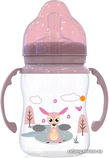 

Бутылочка для кормления Lorelli 10200720002 (250 мл, blush pink)