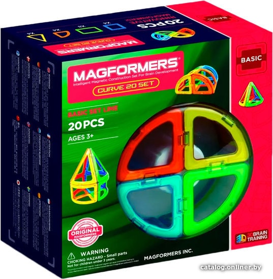 

Конструктор Magformers Curve 20 Set 701010