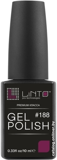 

Гель-лак Linto Gel Polish (тон 188) 10 мл