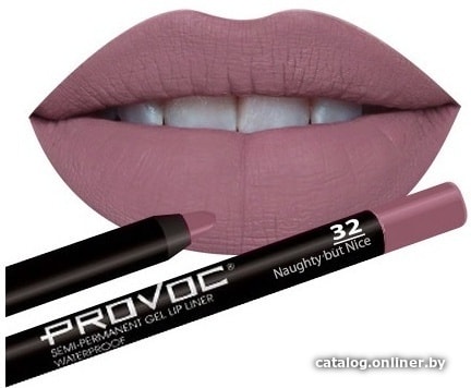 

Карандаш для губ Provoc Gel Lip Liner 32 Naughty but nice