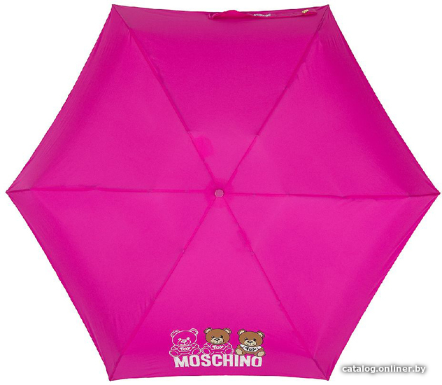 

Складной зонт Moschino Bear Scribbles Fuxia