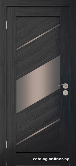 

Межкомнатная дверь IstokDoors Диагональ-3 ДЧ 60x200 (венге мелинга/стекло бронза)