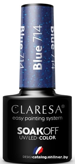 

Гель-лак Claresa Hybrid Blue 714 5 мл