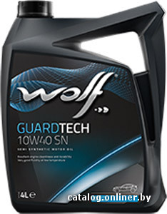

Моторное масло Wolf Guard Tech 10W-40 SN 1л