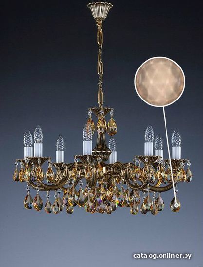 

Подвесная люстра ArtGlass Alice Viii. Brass Antique Ce - 8008