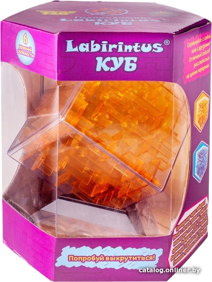 

Головоломка Labirintus Куб, 10 см LBC0002