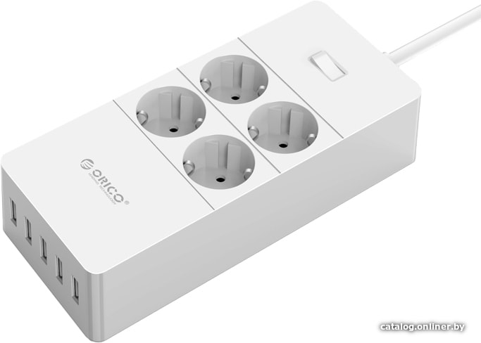 

Сетевой фильтр Orico HPC-4A5U-WH