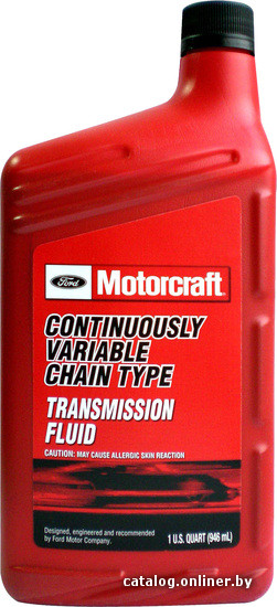 

Трансмиссионное масло Ford Motorcraft Continuously Variable Chain Type 0.946л [XT-7-QCFT]