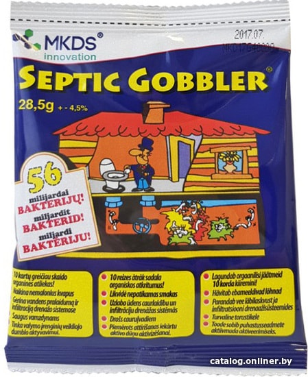 

Порошок для септиков MKDS Septic Gobbler 3005301 (28.5 г)
