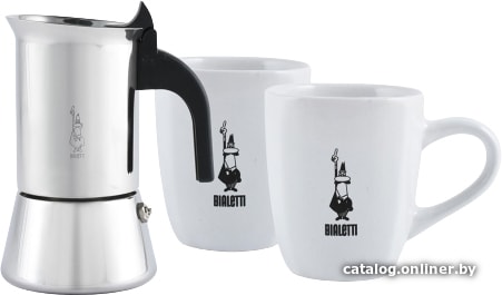 

Гейзерная кофеварка Bialetti Venus (4 порции + 2 кружки)