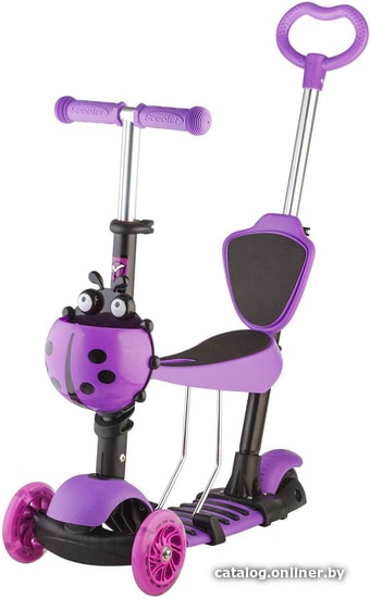 

Трехколесный самокат Novatrack Disco-kids 120SB.DISCOKIDS.VL7 (фиолетовый)