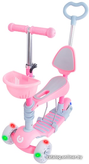 

Трехколесный самокат Ridex Starlet (розовый)
