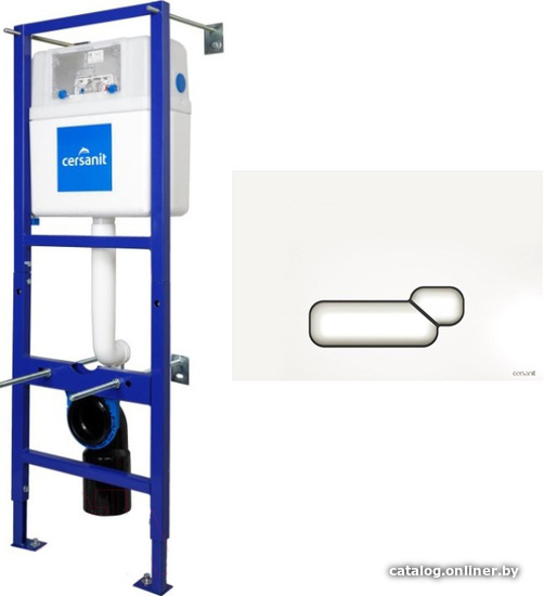 

Инсталляция для унитаза Cersanit Leon New S-IN-MZ-LEON_NEW + P-BU-ACT/Whg/Gl