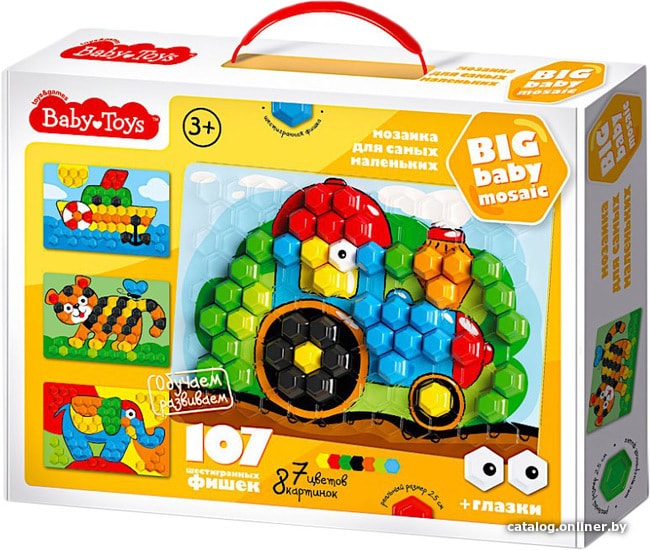 

Мозаика/пазл Baby Toys Трактор 02519
