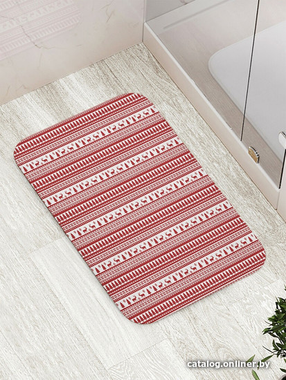 

Коврик для ванной JoyArty Новогодние дороги bath_6238