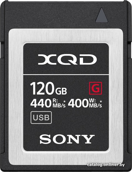 

Карта памяти Sony XQD G QD-G120F/J 120GB