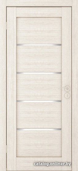 

Межкомнатная дверь IstokDoors Горизонталь-1 ДЧ 80x200 (капучино/светлое стекло)