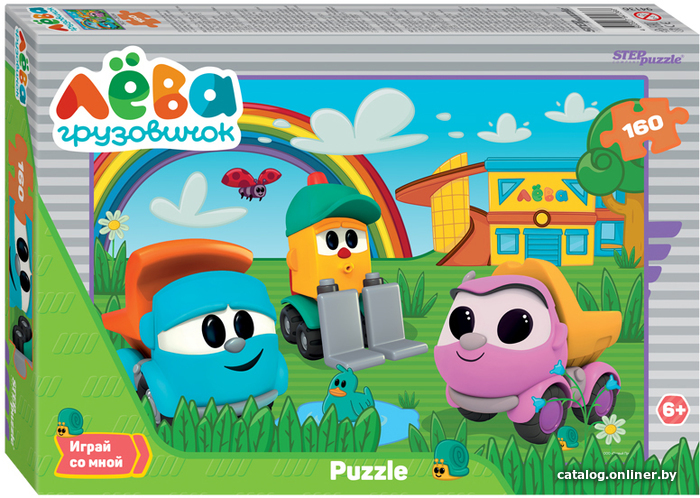 

Пазл Step Puzzle Грузовичок Лёва 94136 (160 эл)
