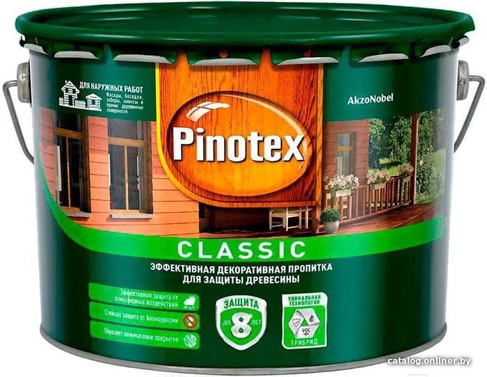 

Пропитка Pinotex Classic 2.7 л (сосна)