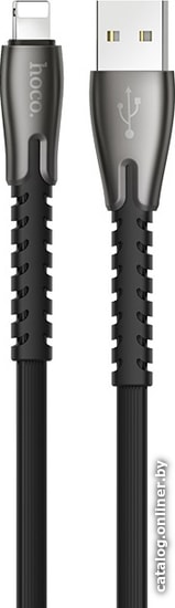 

Кабель Hoco U58 Core USB Type-A - Lightning (1.2 м, черный)
