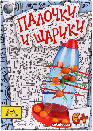 

Детская настольная игра Наша Игрушка Палочки и шарики 8113