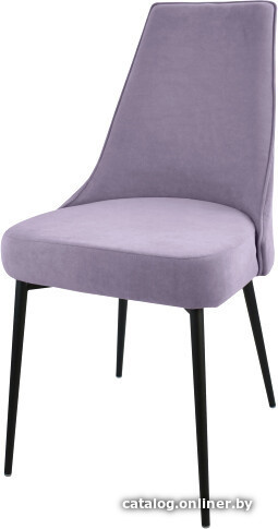 

Стул Гальваник Милан (эмаль черный муар/Catania Dark Lavender)