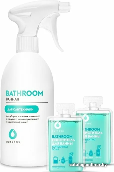 

Средство для ванны Duty Box Bathroom Концентрированное + бутылка 2x50 мл