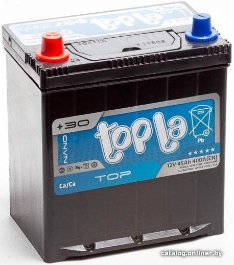 

Автомобильный аккумулятор Topla TOP JIS TT45JAX (45 А·ч)