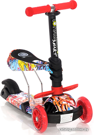

Трехколесный самокат Lorelli Smart (graffiti)