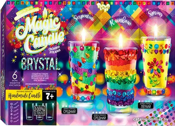 

Набор для изготовления свечей Danko Toys Magic Candle с кристаллами MgC-02-01