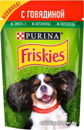 

Пресервы Friskies с говядиной в подливе 0.085
