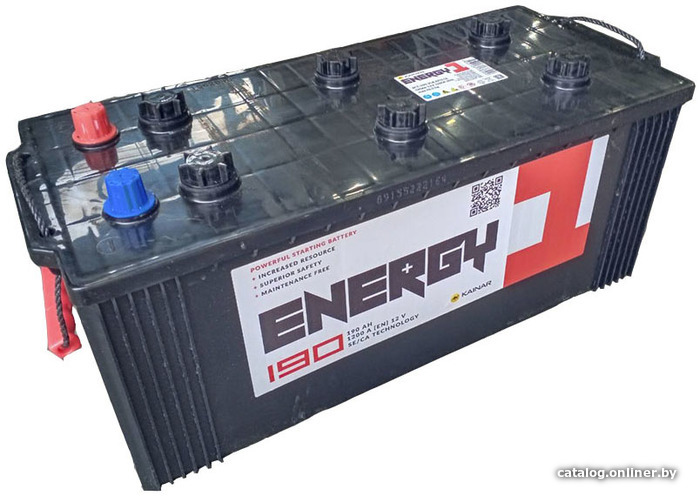 

Автомобильный аккумулятор Energy One 190 (3) евро (190 А·ч)
