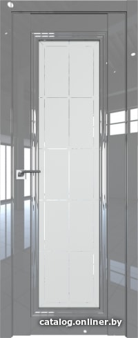 

Межкомнатная дверь ProfilDoors 2.101L 90x200 (грей люкс, стекло гравировка 10)