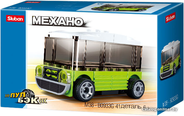 

Конструктор Sluban Механо M38-B0933G Городской автобус